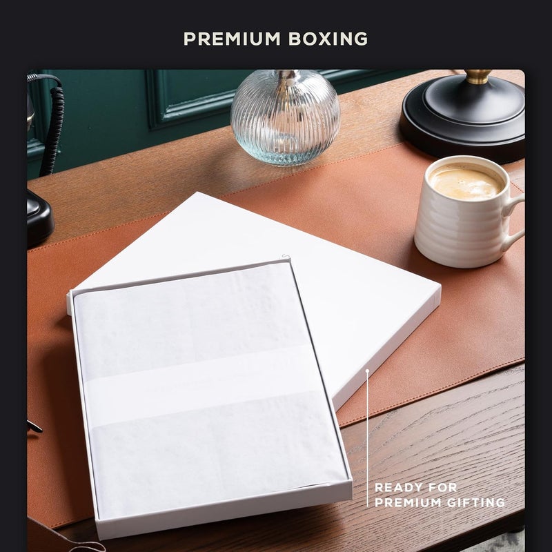 Beechmore Books A4 Sketchbook – 8.5x11 Premium Vegan Leather Bound Large Sketch Book Hardcover with 156 Thick 160gsm Perforated Ivory Pages, Blank Sketch Pad, Gift Boxed, Back Pocket, Ribbon Bookmark - Image 3
